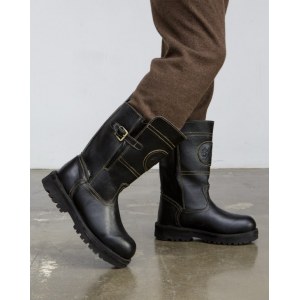 Сапоги-унты чёрные Монголки